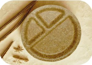 8 Inch 3 Compartment Biodegradable Dinner Plate