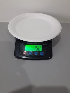 Plain Round Sugarcane Bagasse Dinner Plate