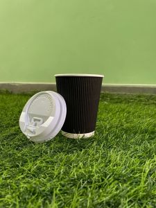 Ripple Wall Paper Cup with Lid