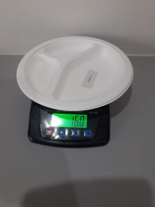 Round 3 Section Sugarcane Bagasse Meal Plate