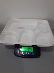 Sugarcane Bagasse 6 Compartment Meal Tray