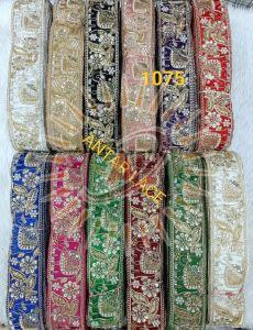 Customized Embroidered Floral Lace