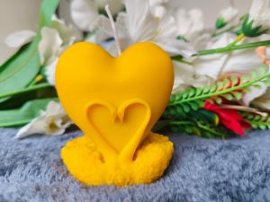 Heart Shaped Scented Candle