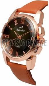 Numerical Designed Leather Strap Watch