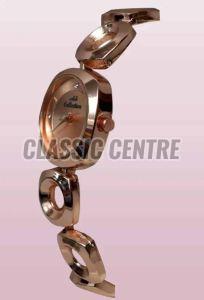 Rose Gold Small Dial Analog Watch For Women