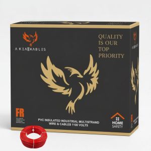 PVC Insulated Industrial Multistrand Red Cable