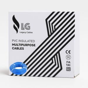 PVC Insulated Multipurpose Blue Cable