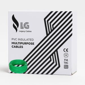 PVC Insulated Multipurpose Green Cable