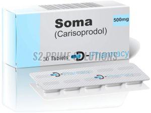 500mg Soma Carisoprodol Tablet