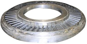 Silver Mild Steel Turbine Nozzle Ring