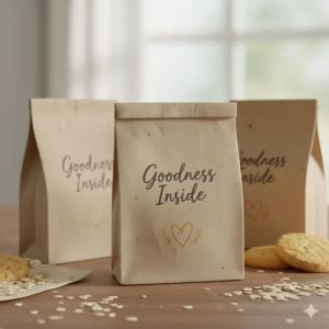 Paper Food Packaging Bag