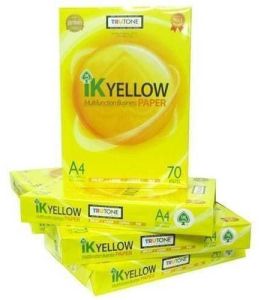 Ik Yellow A4 Copy Paper