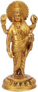Brass Dhanvantri Statue
