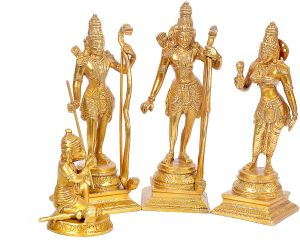 Brass RAM Darbar Statue