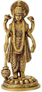Brass Vishnu Statue