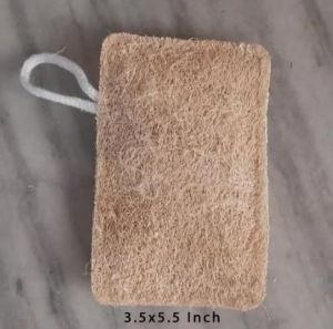 Rectangular Natural Loofah
