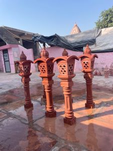 Outdoor Sandstone Lamp