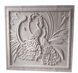 Sandstone Peacock Wall Mural