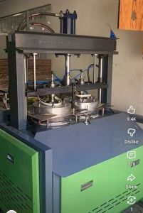 Fully Automatic Buffer Thali Making Machine