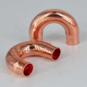 Threaded Copper Pipe U Bend