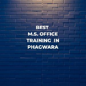 Best MS Office Training in Phagwara