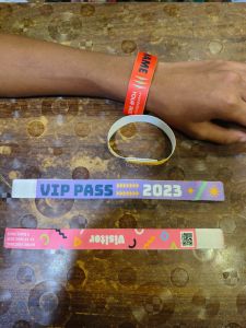 Custom Printed Paper Wristband