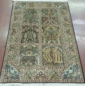 Royal Taj Silk Cotton Handmade Carpet..