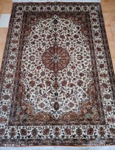 Royal Taj  Hand Knotted Kashmiri Pure Silk Carpet
