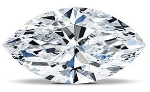 Certified Marquise Cut Natural Diamonds