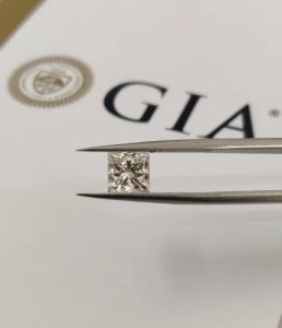 Certified Princess Cut Natural Diamonds