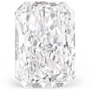 Certified Radiant Cut Natural Diamonds