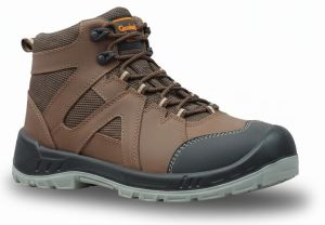 High Ankle Leather Safety SHOES-AD101
