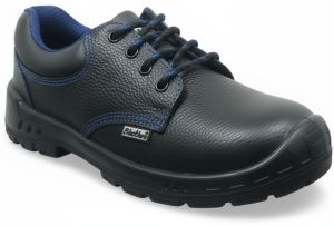 Black Leather Safety Shoe