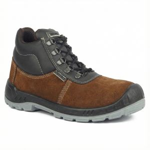 High Ankle Suede Leather Safety SHOE-786DD