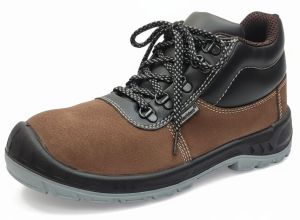 High Ankle Suede Leather Safety SHOE-786DD