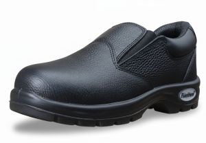 Leather Slipon Safety Shoes WITH Steel Toe CAP-SP625SD