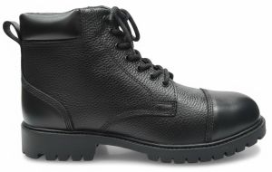 Rubber Sole Leather Safety SHOES-HR950