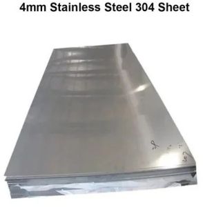 Rectangular 4mm Stainless Steel Sheet