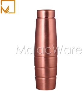 1000ml Matte Finish Leak Proof Pure Copper Water Bottle