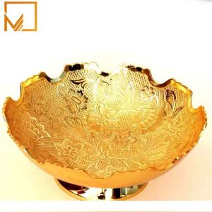 15cm Premium Golden Brass Bowl