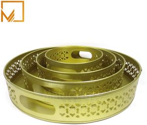 Traditional Round Pichwai Tray
