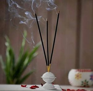 12 Inch Black Raw Incense Sticks