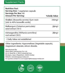Synergiwell Boswellia Capsules