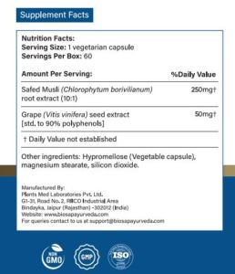 Synergiwell Safed Musli Capsule