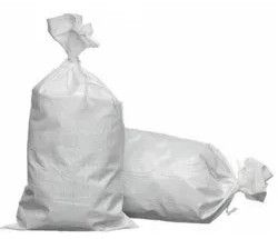 White PP Laminated Rubble Sack