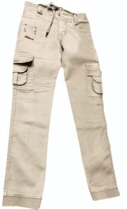 Boys Cotton Cargo Pants
