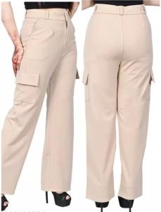 Ladies Hosiery Cargo Pants