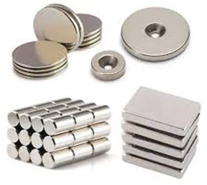 Silver Finish Neodium Rare Earth Magnets