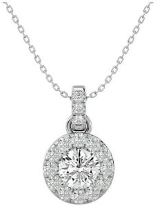 Silver Karina Diamond Pendant