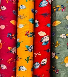 Rayon Apparel Fabric